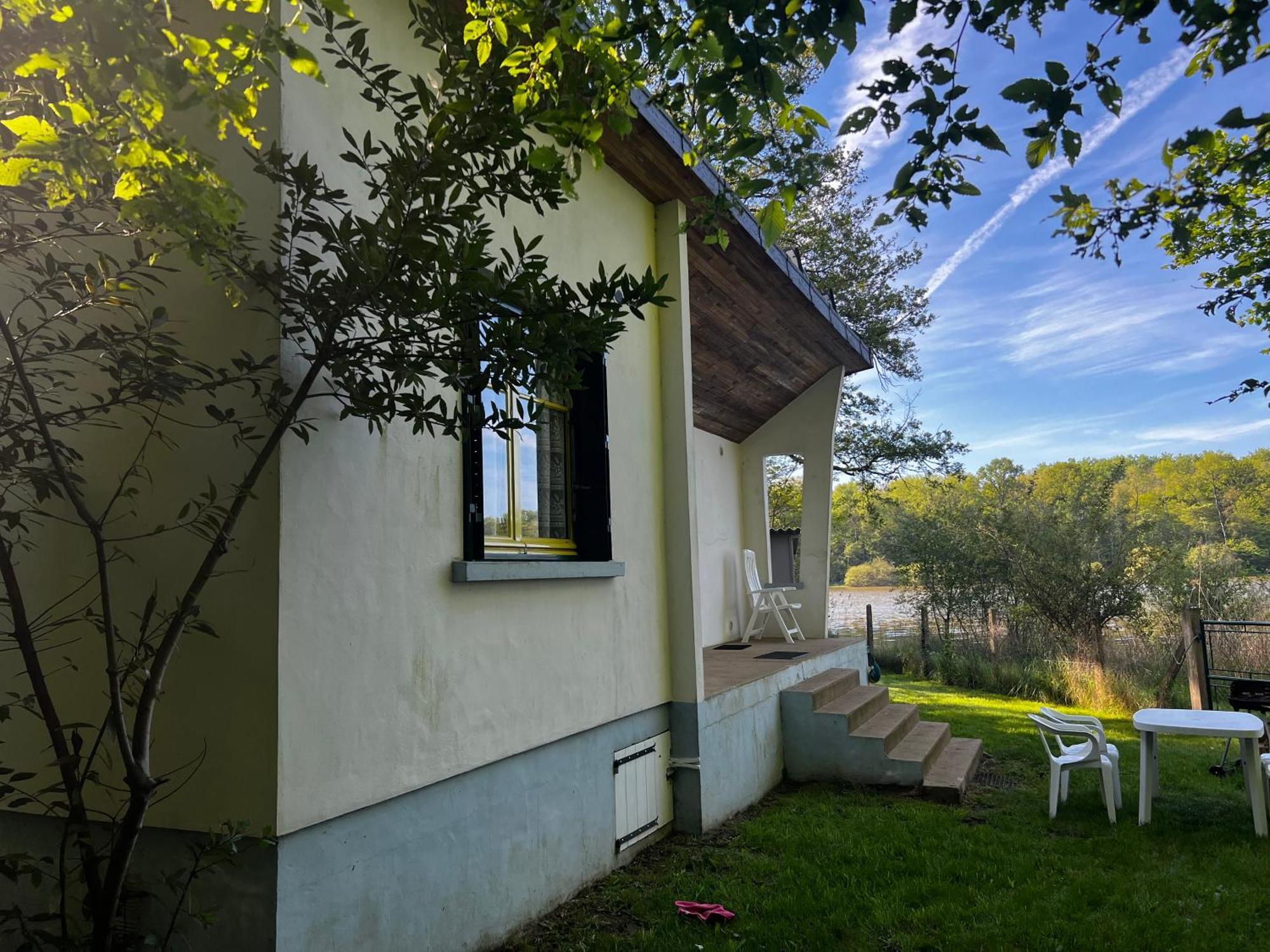 Chalet Au Bord De L'Etang 4 Pers Les Boulmiers 外观 照片